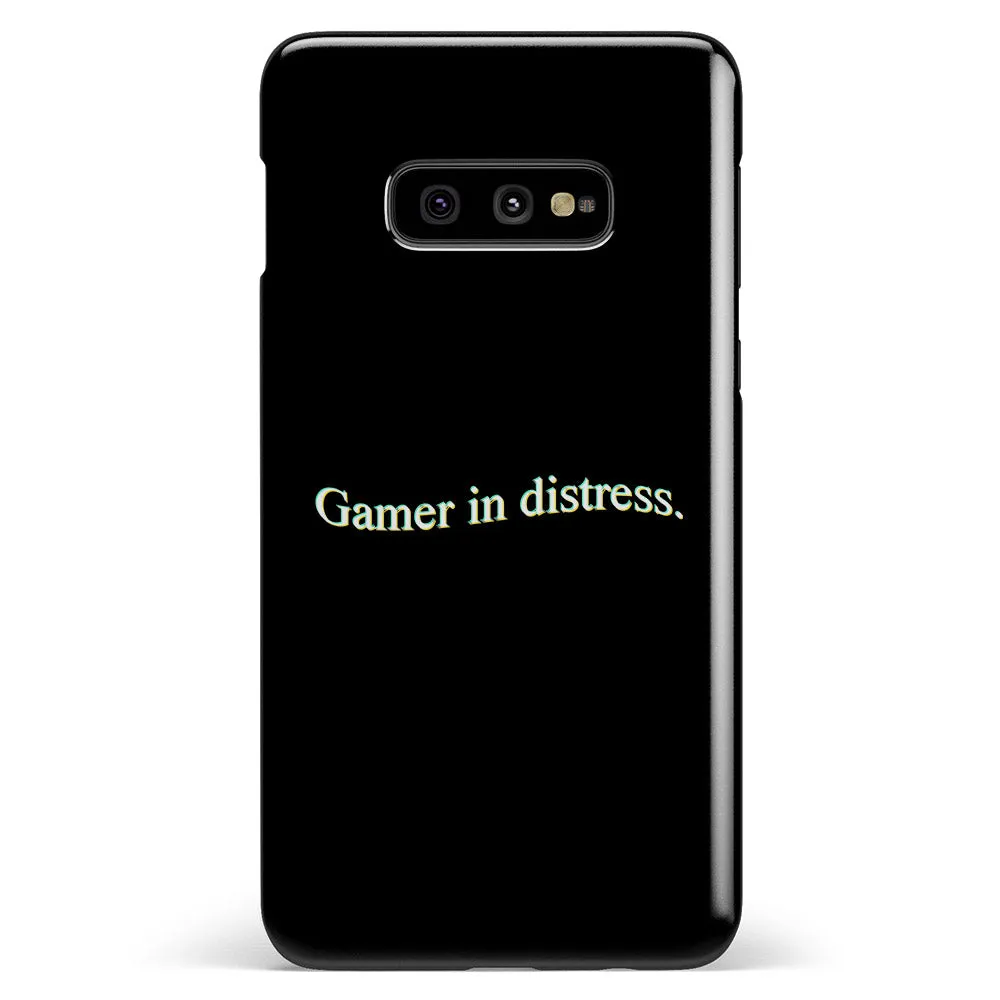 Gamer in Distress Slim Samsung Case