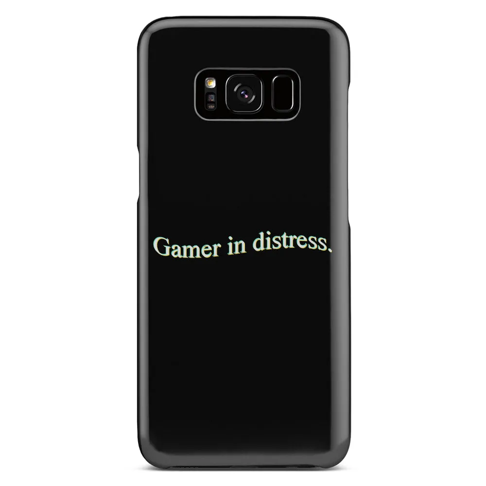 Gamer in Distress Slim Samsung Case