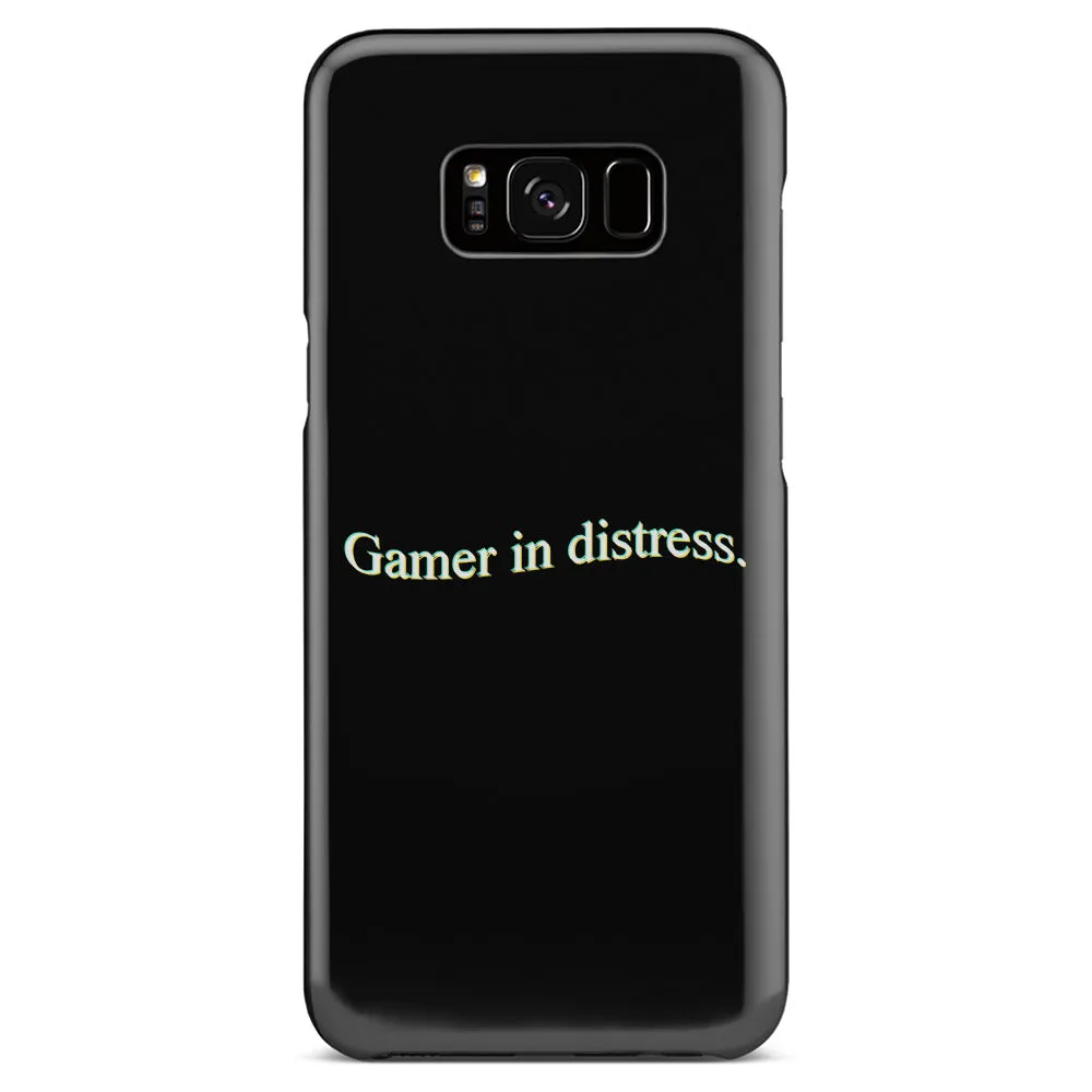 Gamer in Distress Slim Samsung Case