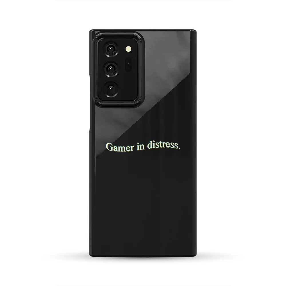 Gamer in Distress Slim Samsung Case