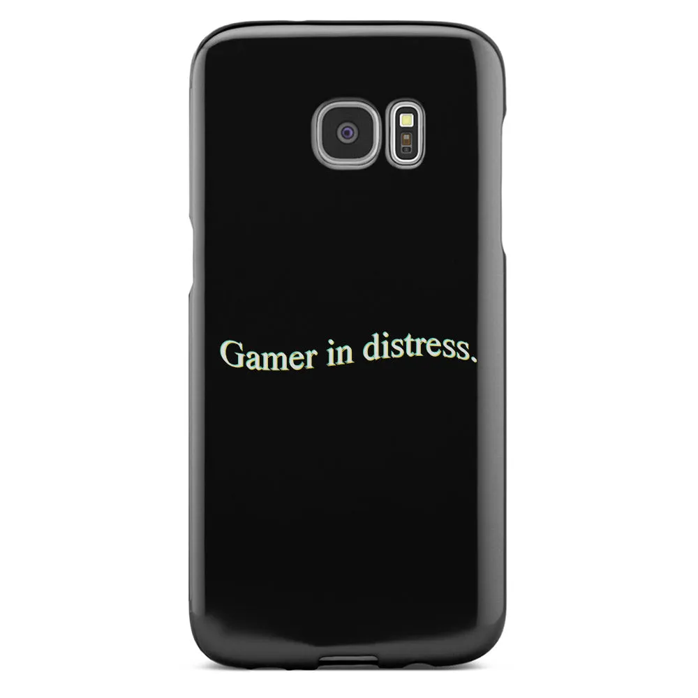 Gamer in Distress Slim Samsung Case