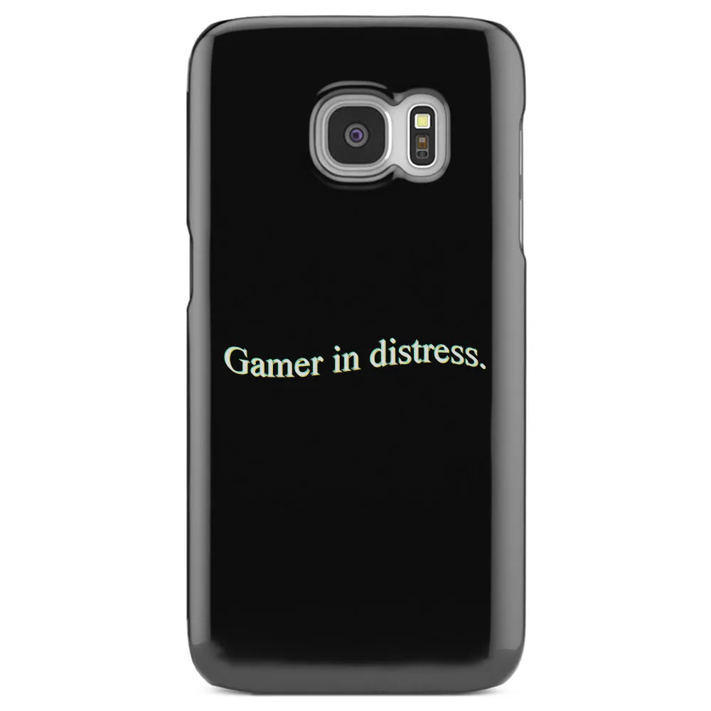 Gamer in Distress Slim Samsung Case