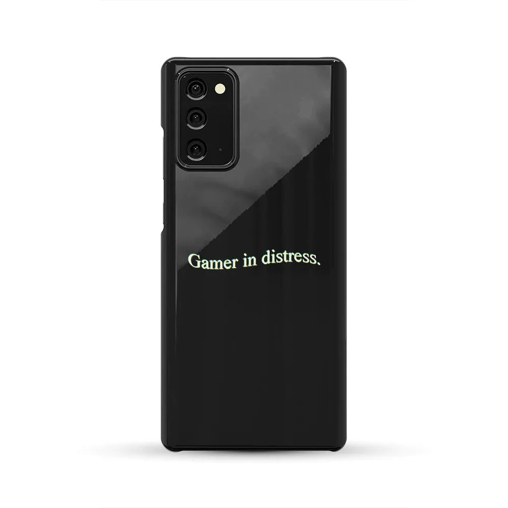 Gamer in Distress Slim Samsung Case