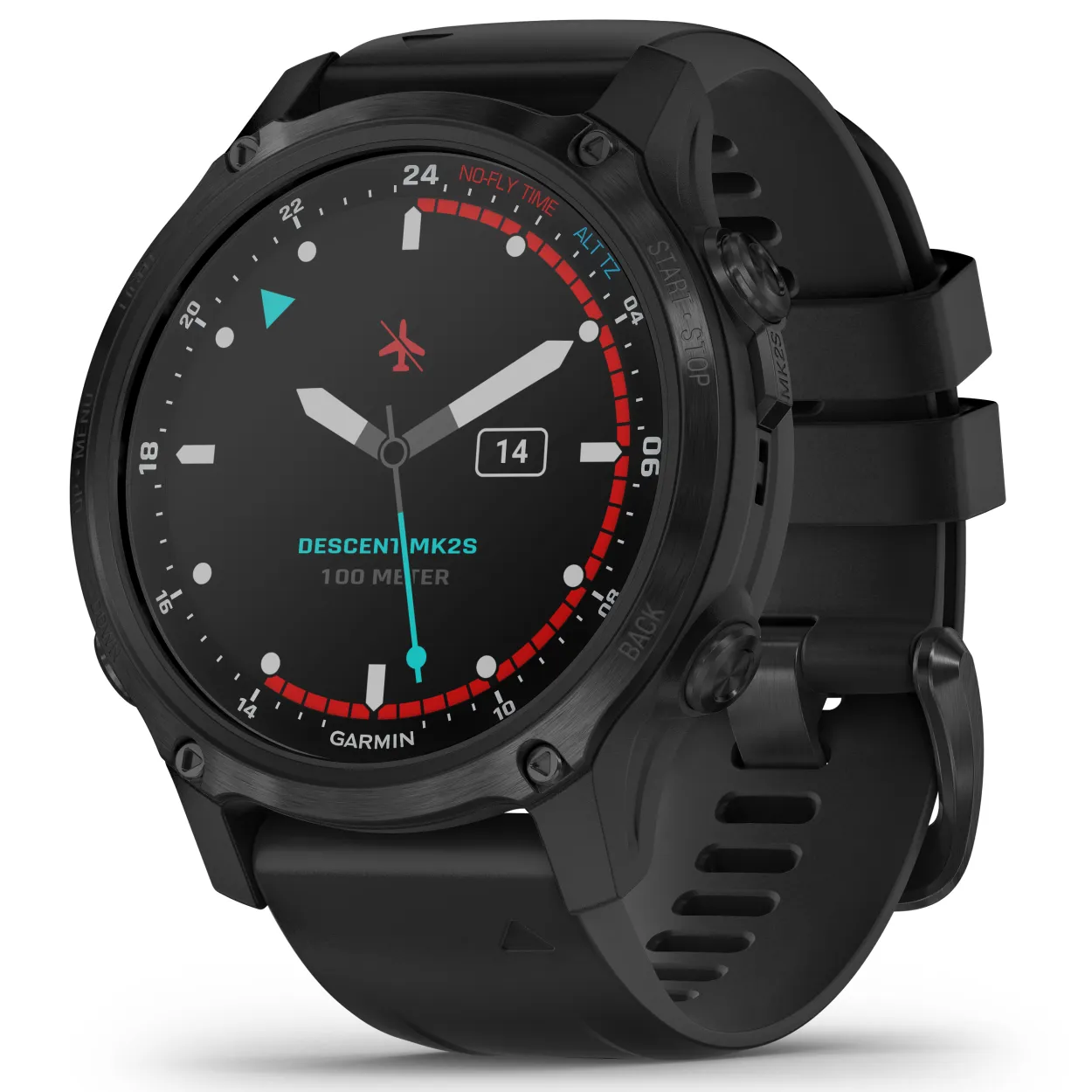 Garmin Descent Mk2S, Smaller-Sized Watch-Style Dive Computer, Multisport