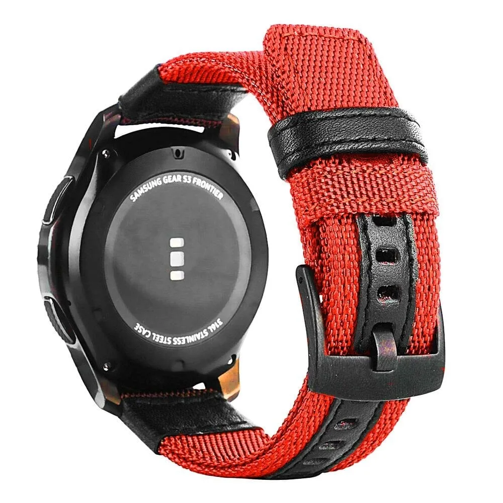 Garmin Fenix 7 Nylon & Leather Watch Straps