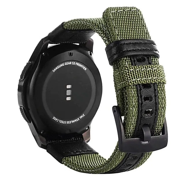 Garmin Fenix 7 Nylon & Leather Watch Straps