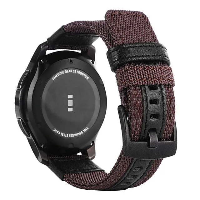 Garmin Fenix 7 Nylon & Leather Watch Straps