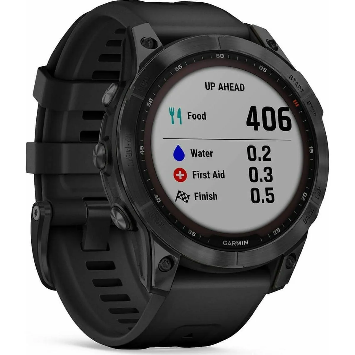 Garmin Fenix 7 Sapphire Solar HRM With GPS Multisport Watch - Black