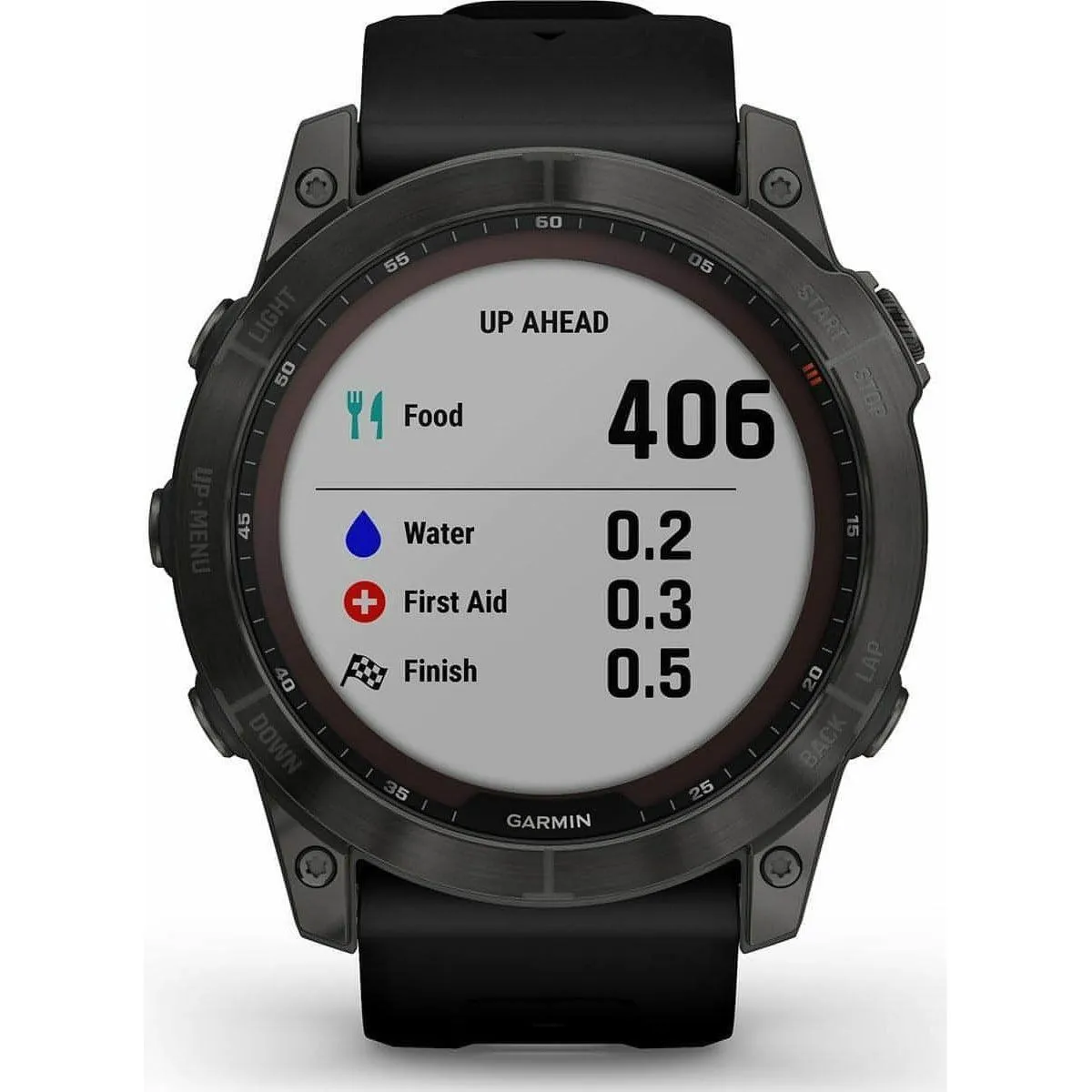 Garmin Fenix 7X Sapphire Solar HRM With GPS Multisport Watch - Grey