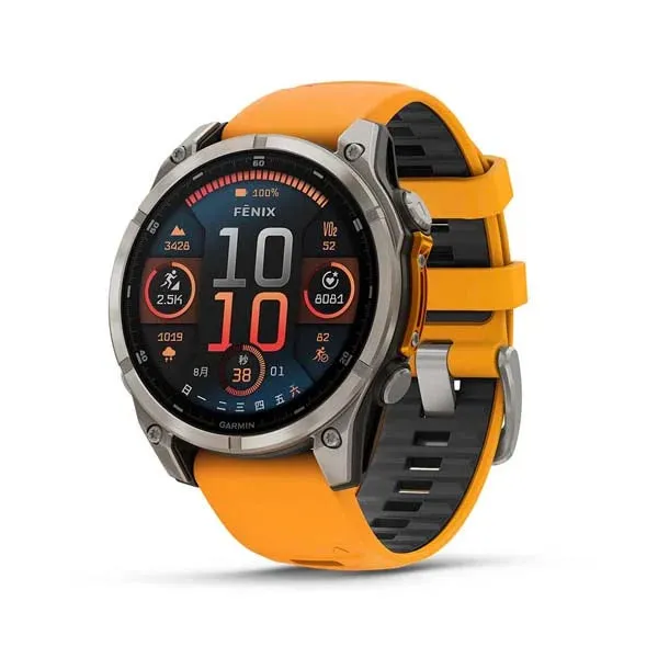 GARMIN - Fenix 8 -  47 MM AMOLED GPS Smart Watch