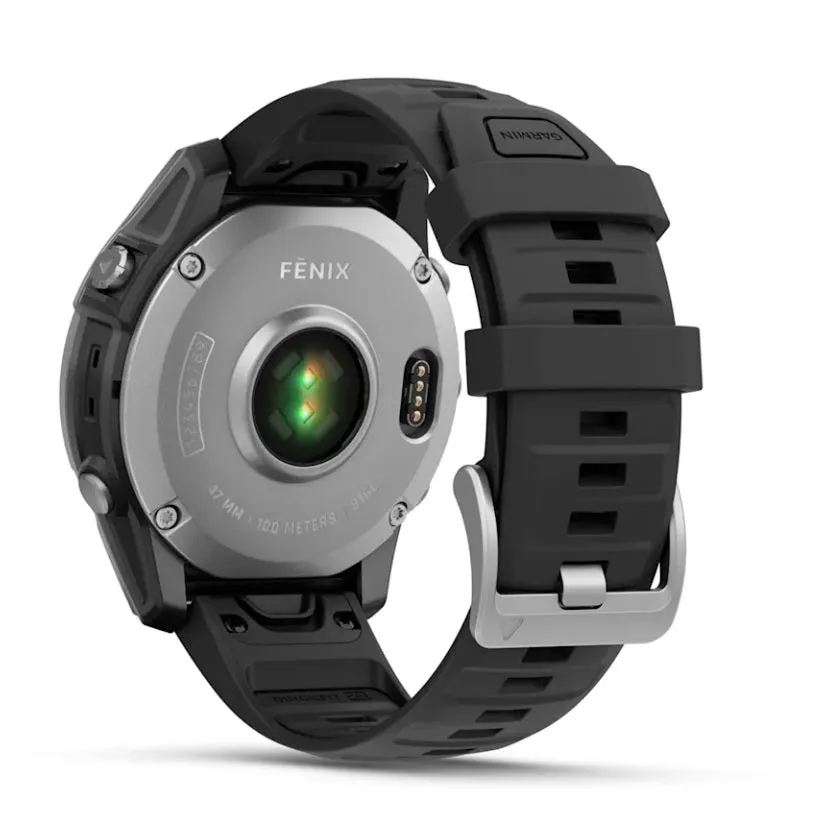 Garmin fenix E 47 mm AMOLED Stainless Steel Multisport GPS Smartwatch