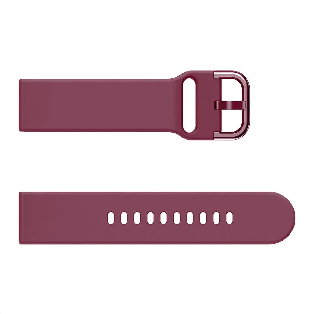 Garmin Forerunner 245 silicone sports bracelet with pin buckle (joint circumference: 155-195mm) - wine red