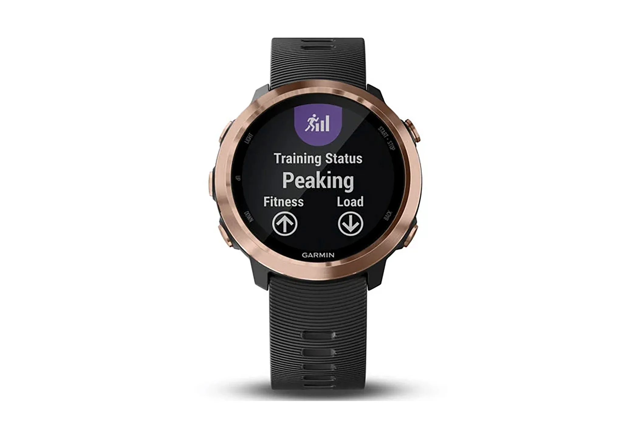 Garmin Forerunner 645 Music Smartwatch Black w/ Rose Gold Hardware