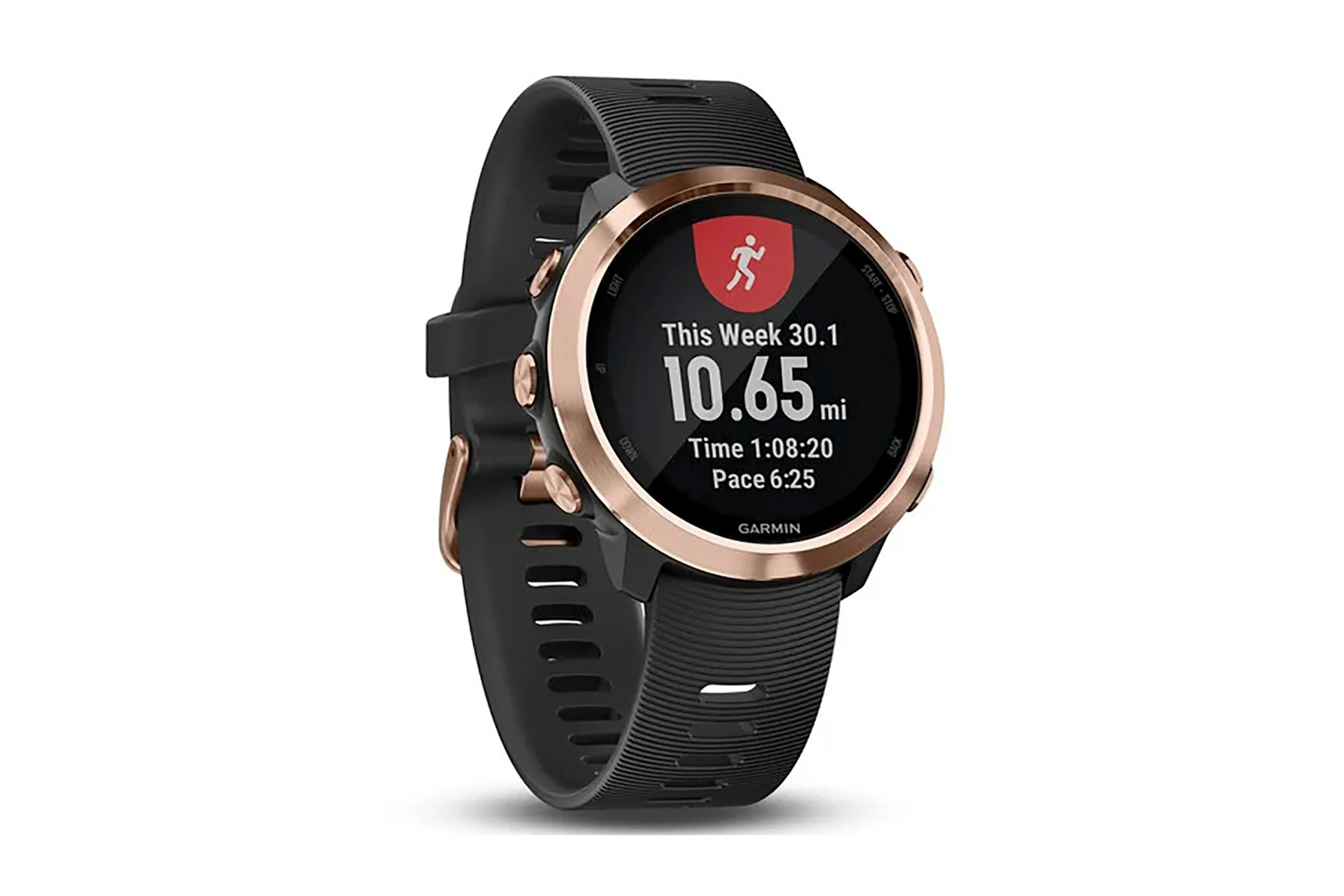 Garmin Forerunner 645 Music Smartwatch Black w/ Rose Gold Hardware