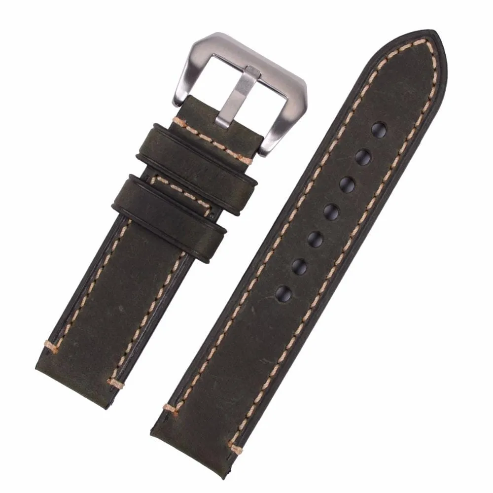 Garmin Forerunner 955 Retro Leather Watch Straps