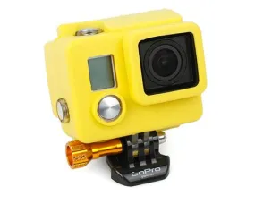 GoPro Silicone Case Cover for Hero 3  / Hero 3 Plus Camera - Yellow