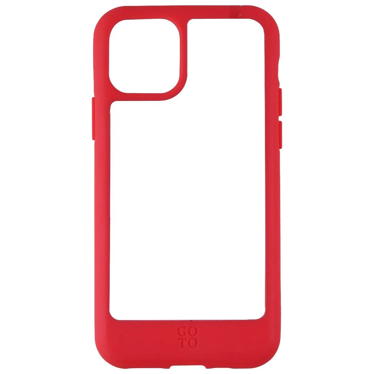 GoTo Hybrid Hard Case for Apple iPhone 11 Pro Smartphones - Bright Coral