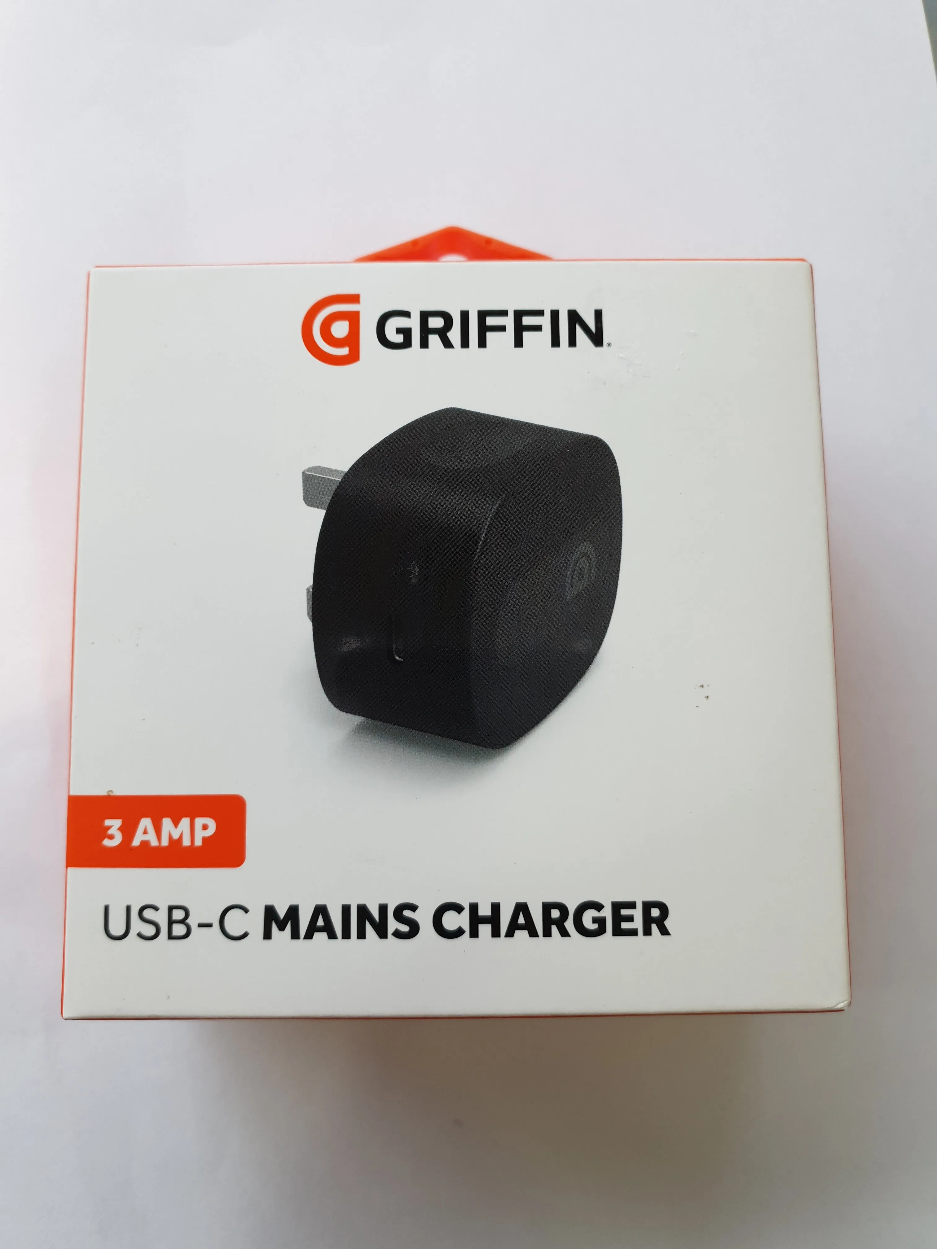 Griffin USB-C Mains Charger Plug Original For Smartphones Tablets Devices Overcharging Protection