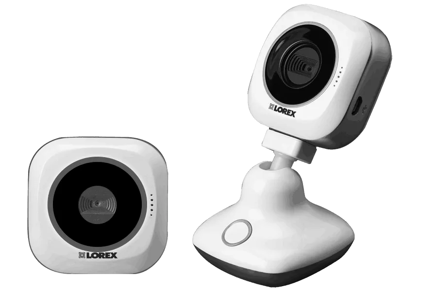 HD WiFi security cameras with remote vieiwng (2-pack)