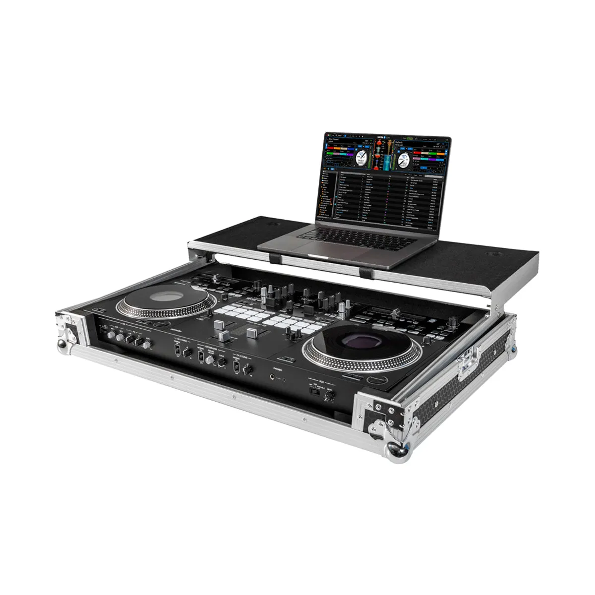 Headliner HL10007 Flight Case with Laptop Platform for Pioneer DJ DDJ-REV7