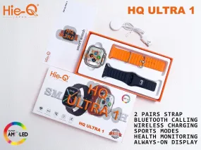 Hie-Q Amoled Display Smart Watch With 2 Straps - HQ U1