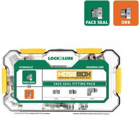 HOSEBOX Fitting Pack for FACE SEAL (ORFS) to ORB (O-Ring Boss) adapters