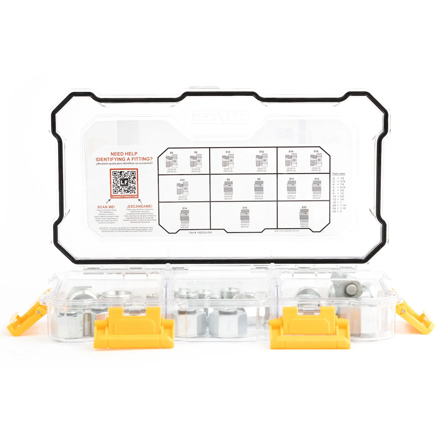 HOSEBOX Fitting Pack Metric Heavy DIN Caps And Plugs