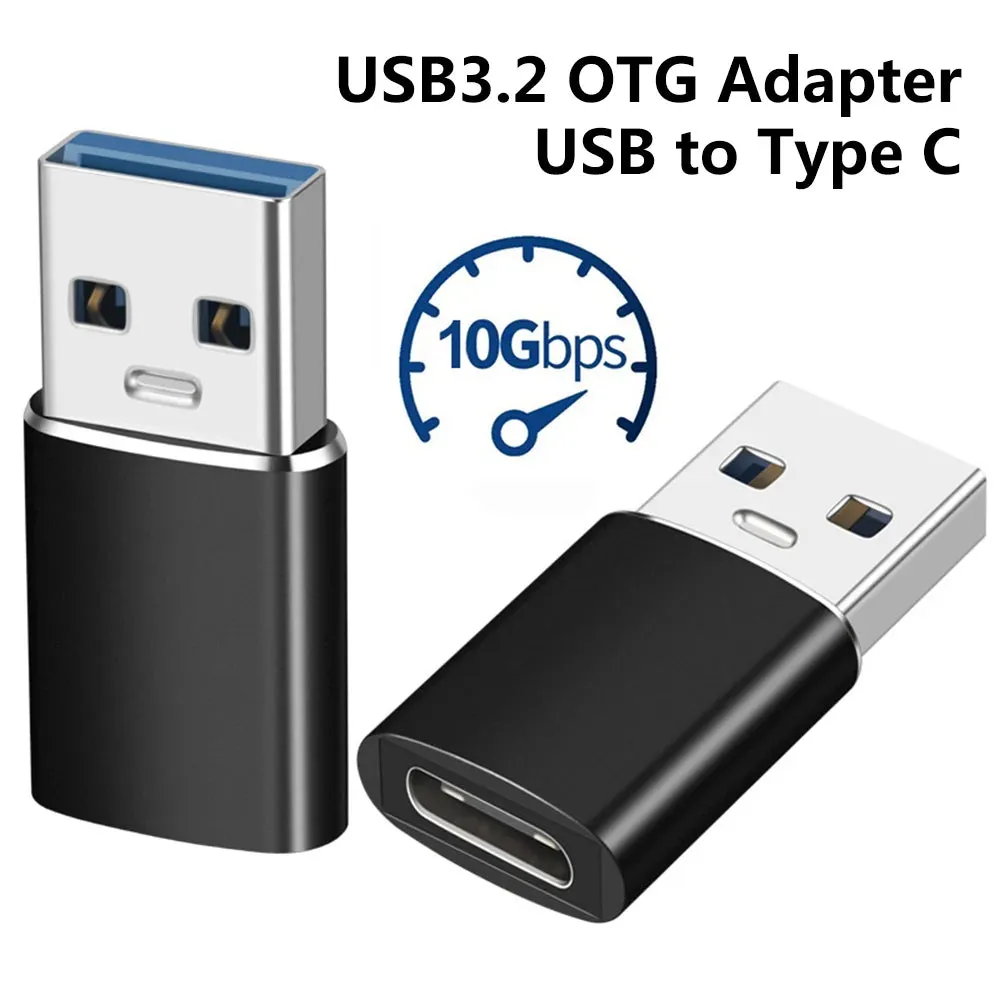 Hridz 10Gbps Data Transfer Type C USB C Converter USB 3.2 Type-C OTG Adapter