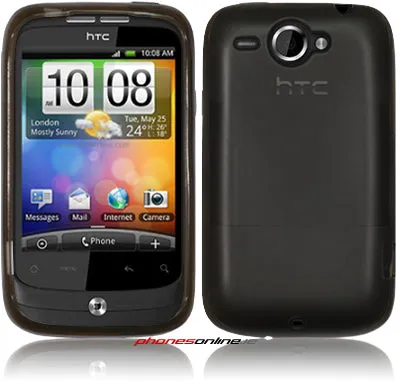 HTC Wildfire Gel Case Grey