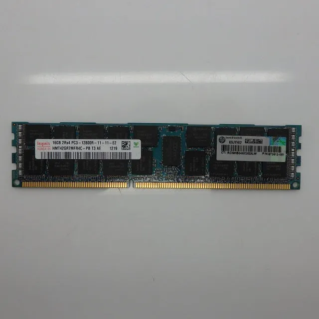 Hynix 16GB 2Rx4 PC3-12800R Server Memory RAM HMT42GR7MFR4C-PB HP 672612-081