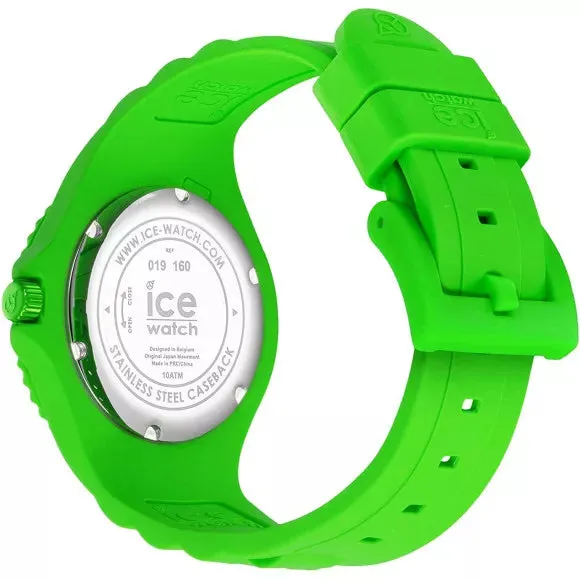 Ice Watch Ice Generation Mens Unisex Green Silicone Strap 40mm Case Watch 019160