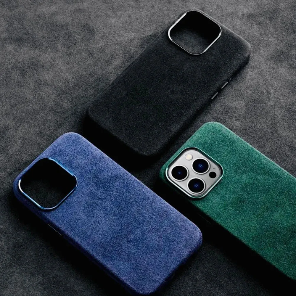 ImperiumShield Alcantara Leather MagSafe iPhone Case