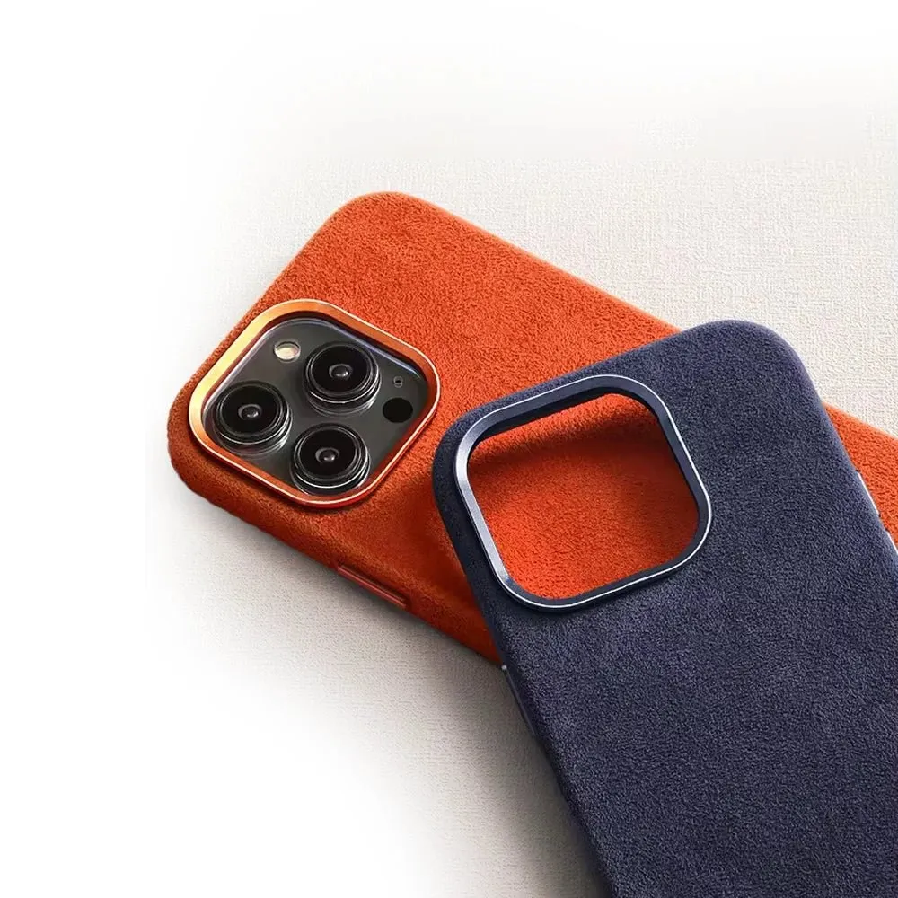 ImperiumShield Alcantara Leather MagSafe iPhone Case