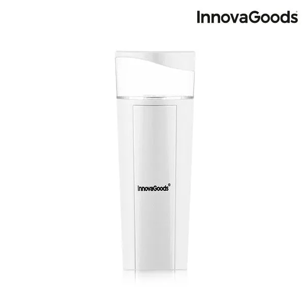 InnovaGoods 3-in-1 Nanospray Disinfectant and Facial Atomiser with Power Bank