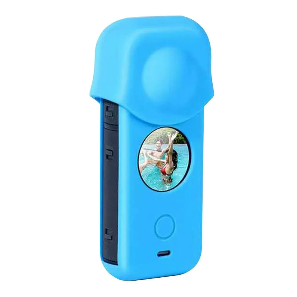 Insta360 One X2 silicone cover   lens cover - Blue