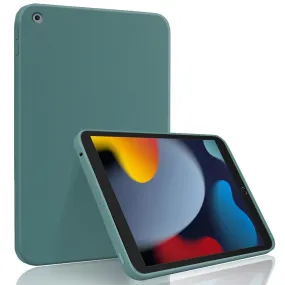 iPad 10.2 (2021) / (2020) / (2019) simple silicone cover - Green