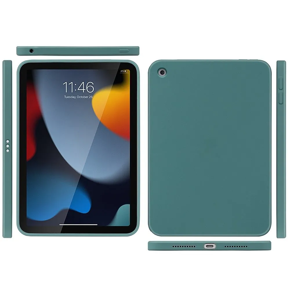 iPad 10.2 (2021) / (2020) / (2019) simple silicone cover - Green