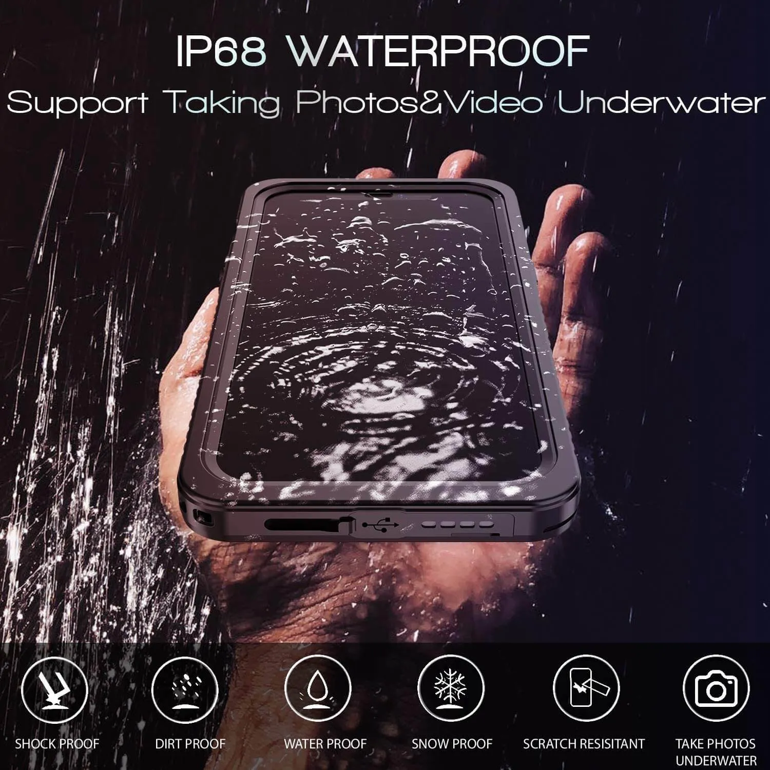 iPhone 15 Plus Waterproof Case | Waterproof iphone 15 Plus Case