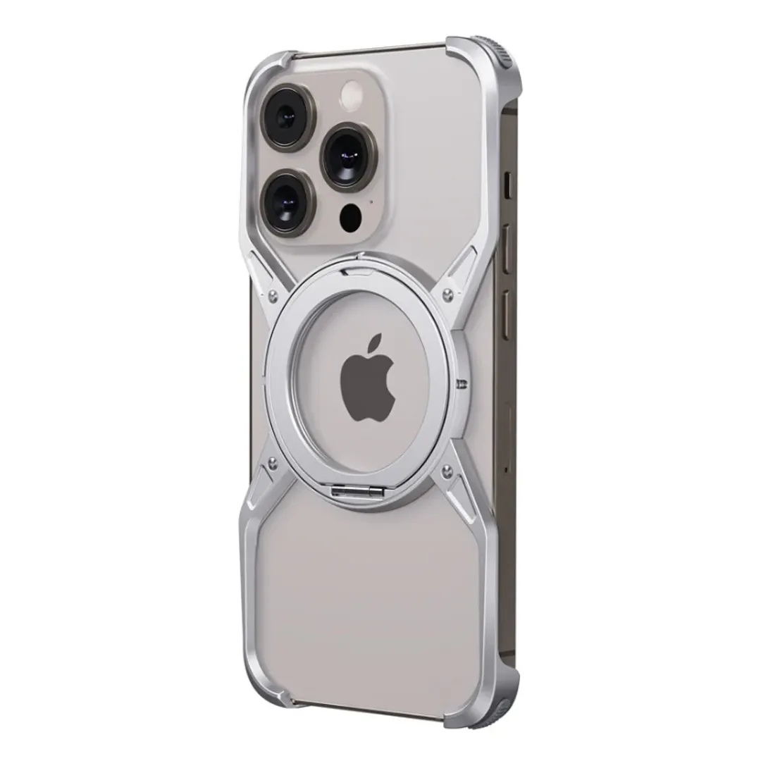 iPhone 16 Series Titanium Frameless Cooling Bracket Case