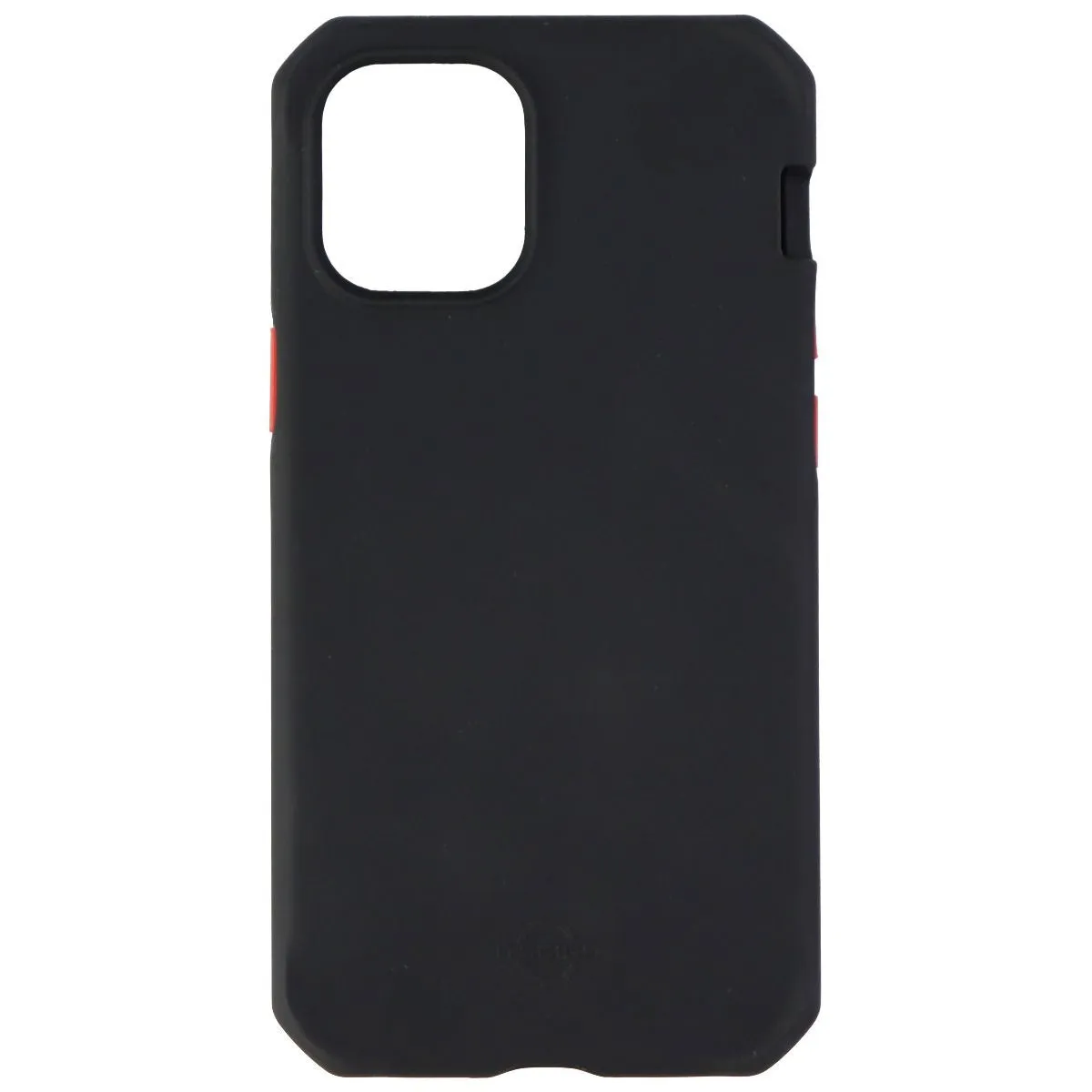 ITSKINS Supreme Solid Case for Apple iPhone 12 mini - Black / Red Buttons