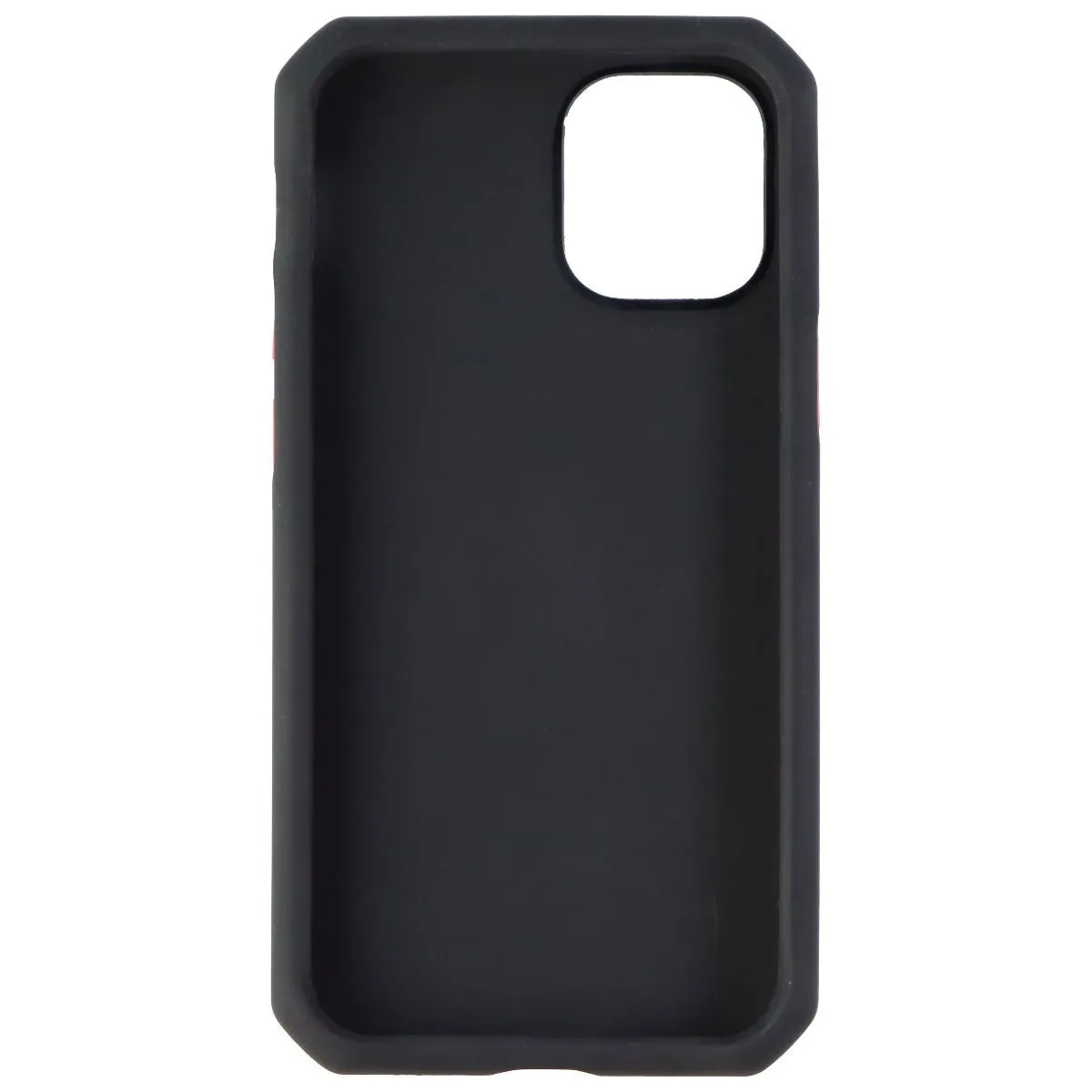 ITSKINS Supreme Solid Case for Apple iPhone 12 mini - Black / Red Buttons