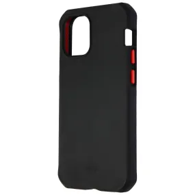 ITSKINS Supreme Solid Case for Apple iPhone 12 mini - Black / Red Buttons