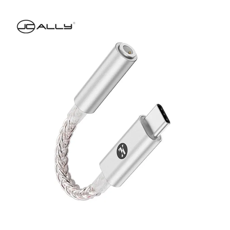 JCALLY JM80E Digital Audio Portable DAC & AMP With Type-C To 3.5mm Support Mic Phone Call