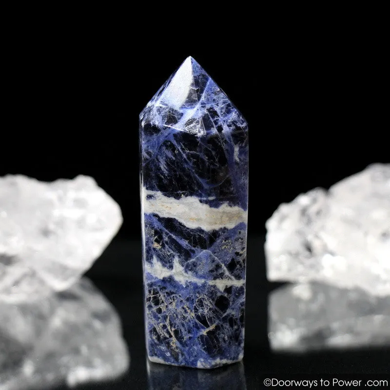 John of God Sodalite Generator Point Casa Energy Crystal (Rare)