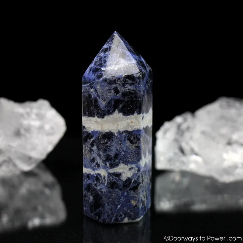 John of God Sodalite Generator Point Casa Energy Crystal (Rare)