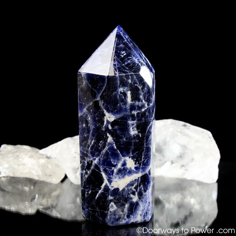 John of God Soldalite Generator Point Crystal