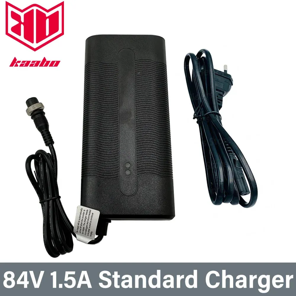 KAABO Wolf King 84V 1.5A Original Charger Suif For Wolf King  Wolf King GT  Pro 72V 1.5A Scooter Parts 84V 2.5A Fast Charger