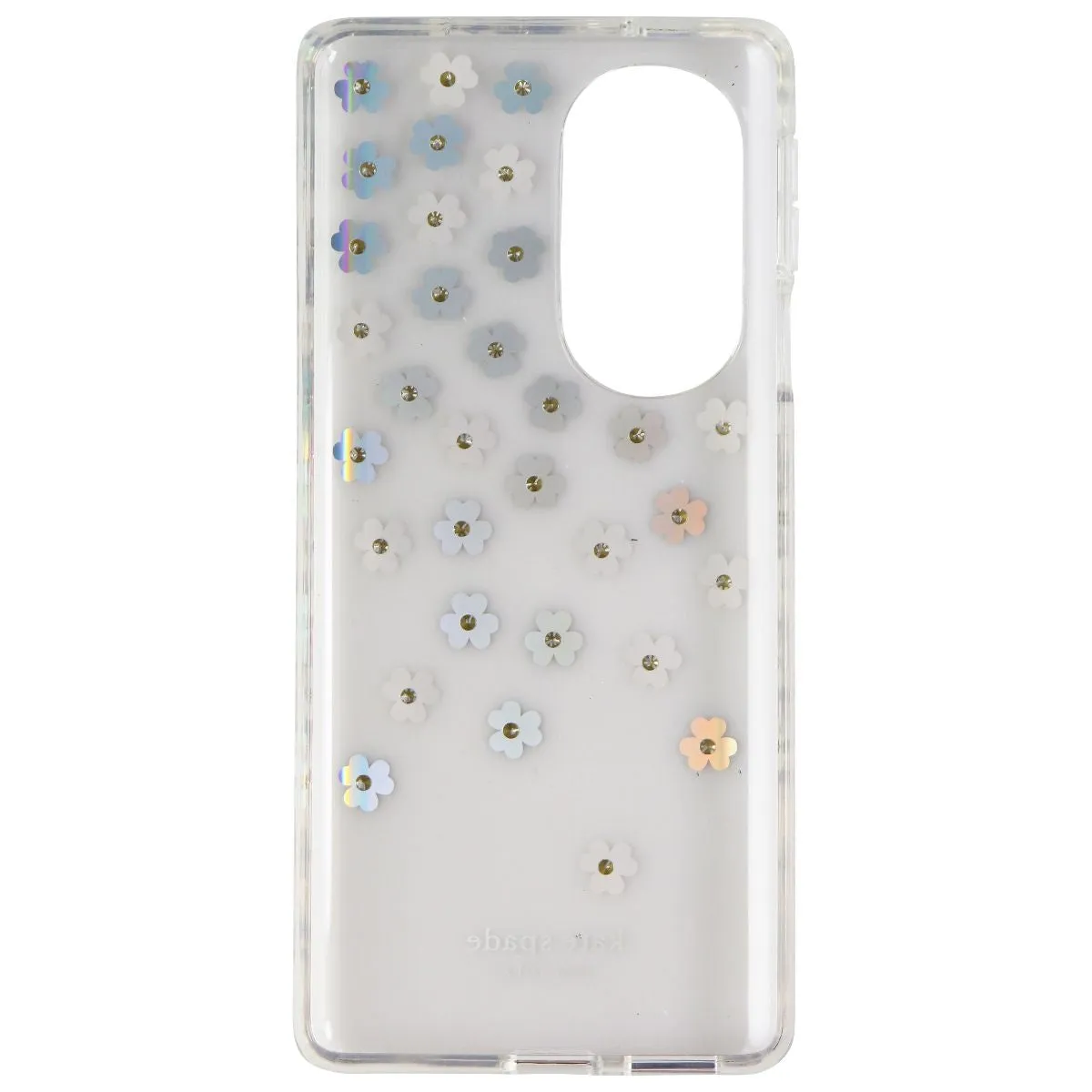 Kate Spade Case for Motorola Edge  5G UW (2022) - Iridescent Scattered Flowers