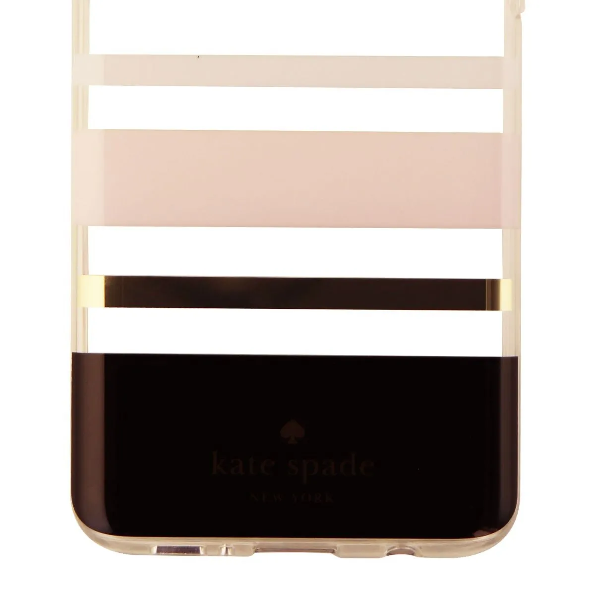 Kate Spade Flexible Hardshell Case for Galaxy S9 - Charlotte Stripe Black