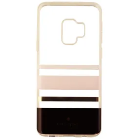 Kate Spade Flexible Hardshell Case for Galaxy S9 - Charlotte Stripe Black